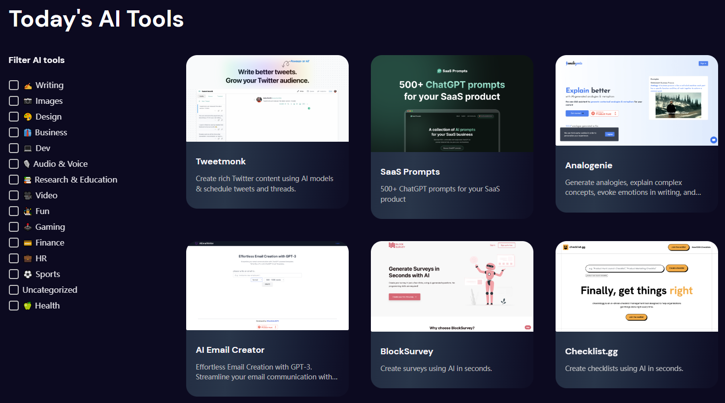 SaaS AI tools