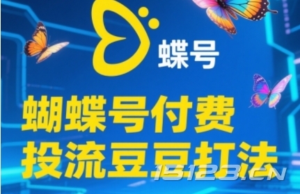 2025蝴蝶号付费投流豆豆打法,助新手快速掌握付费流量撬动自然流的核心玩法