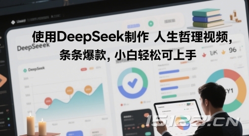 使用DeepSeek制作人生哲理视频，条条爆款，小白轻松可上手