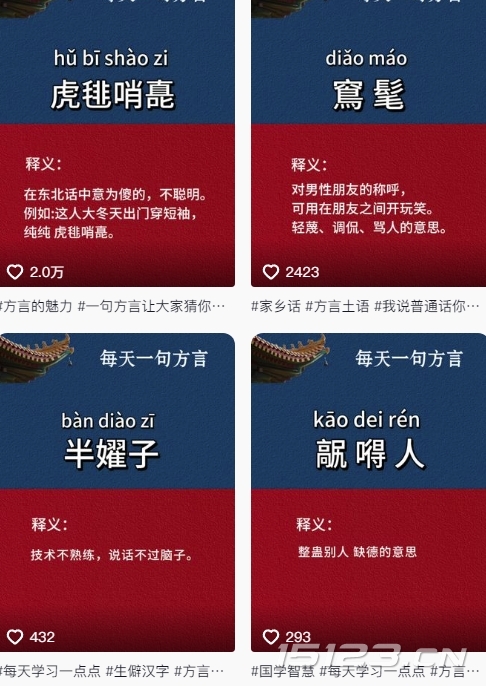 抖音最新涨粉玩法，图文方言暴力涨粉实操，126作品涨粉11W