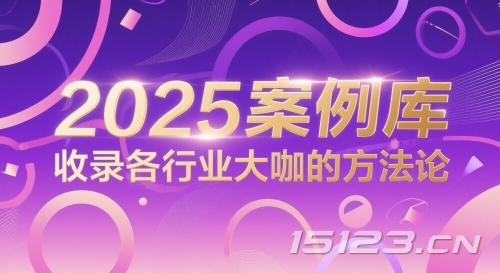 2025案例库,收录各行业大咖的方法论